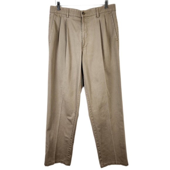Dockers Pleated Khaki Pants 32 x 32 - Picture 1 of 11